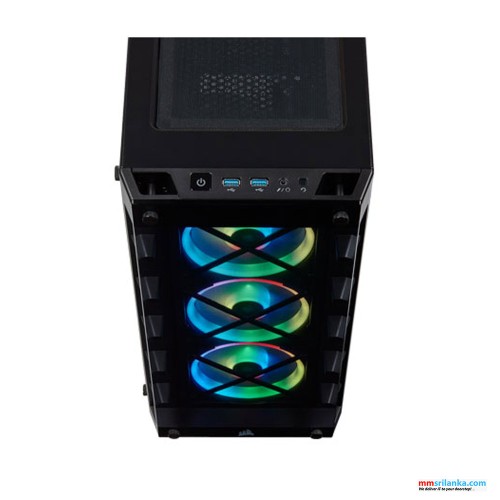 CORSAIR ICUE 465X RGB BLACK SMART CASE